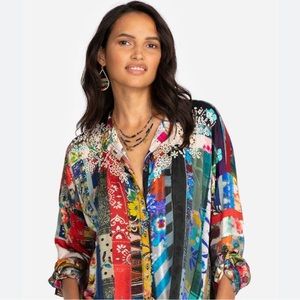 Johnny Was Sonnet Denali Button Down NWT